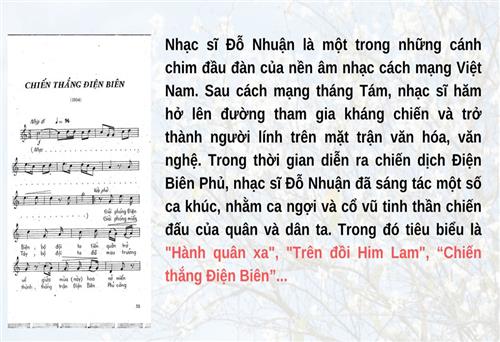 Giữa rừng Mường Phăng, ngân vang ca khúc “Chiến thắng Điện Biên”