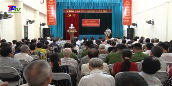 Đảng bộ phường Túc Duyên học tập, quán triệt Nghị quyết Hội nghị lần thứ 5 của BCH TW Đảng khóa XII