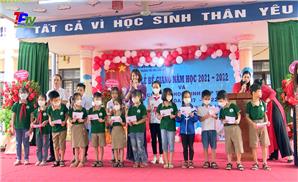 Trường Tiểu học Cam Giá: Thêm hoạt động ý nghĩa trong ngày lễ bế giảng năm học 2021 - 2022