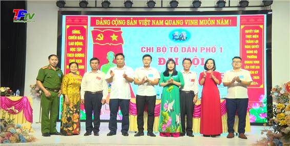 Đại hội Chi bộ 1, phường Quang Vinh, nhiệm kỳ 2022 - 2025