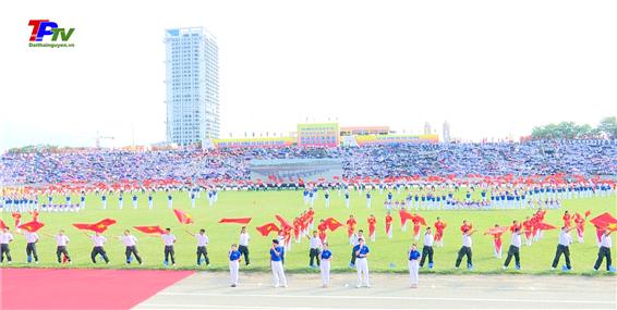Khai mạc Đại hội Thể dục Thể thao tỉnh Thái Nguyên lần thứ IX năm 2022.