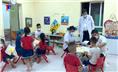 Trên 800 học sinh trường Mầm non 19/5 thành phố Thái Nguyên được khám, tư vấn sức khỏe miễn phí.
