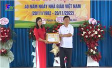 Trường THPT Ngô Quyền kỷ niệm 40 năm Ngày nhà giáo Việt Nam