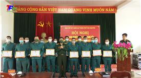 BCHQS thành phố Thái Nguyên: Rút kinh nghiệm tháng đầu tiên huấn luyện