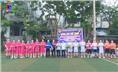 Giao lưu bóng đá giữa Đoàn thanh niên cơ quan khối Chính quyền và Đoàn thanh niên xã Sơn Cẩm