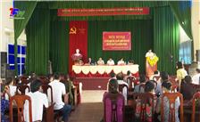 Đại biểu HĐND tỉnh và thành phố Thái Nguyên tiếp xúc cử tri xã Huống Thượng
