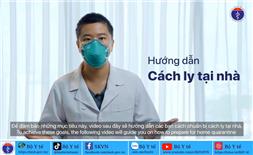 HƯỚNG DẪN DÀNH CHO F0, F1 CÁCH LY TẠI NHÀ