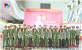 Gần 40 cán bộ chiến sỹ công an thành phố tham quan triển lãm 75 năm - công an nhân dân làm theo lời Bác.