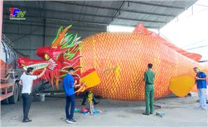 Góp phần mang đến nét độc đáo cho đêm hội Trung thu xứ Trà 2023.