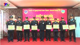 Công ty TNHH Dịch vụ bảo vệ Đức Minh - Hoàng Dũng Thái Nguyên tổng kết hoạt động năm 2022.