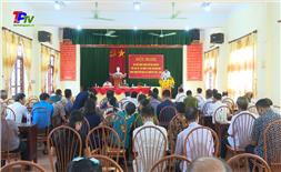 Đại biểu HĐND thành phố Thái Nguyên tiếp xúc cử tri xã Phúc Trìu