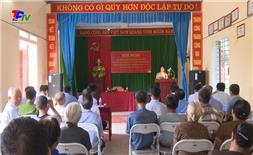 Đại biểu HĐND tỉnh Thái Nguyên tiếp xúc cử tri xã Đồng Liên