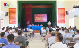 Đại biểu HĐND thành phố Thái Nguyên tiếp xúc cử tri xã Quyết Thắng