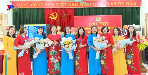 Đại hội Công đoàn Trường THPT Dương Tự Minh, nhiệm kỳ 2023 - 2028.