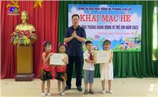Ban chỉ đạo hè phường Tân Lập: Triển khai nhiều hoạt động cho thanh thiếu niên, nhi đồng trong hè 2023.