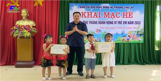 Ban chỉ đạo hè phường Tân Lập: Triển khai nhiều hoạt động cho thanh thiếu niên, nhi đồng trong hè 2023.