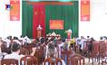 Đại biểu HĐND tỉnh tiếp xúc cử tri sau Kỳ họp thứ mười ba tại phường Gia Sàng.