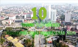 10 THÀNH TỰU NỔI BẬT THÀNH PHỐ THÁI NGUYÊN NĂM 2024