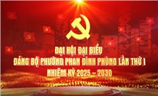 CHÀO MỪNG ĐẠI HỘI ĐẠI BIỂU ĐẢNG BỘ PHƯỜNG PHAN ĐÌNH PHÙNG LẦN THỨ I, NHIỆM KỲ 2025 - 2030.
