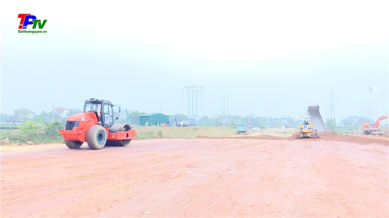 Đồng chí Bí thư Thành ủy Thái nguyên kiểm tra tiến độ triển khai dự án cầu Quang Vinh 1, cầu Quang Vinh 2 và hệ thống giao thông kết nối phường Đồng Bẩm, phường Quang Vinh và xã Cao Ngạn.