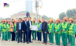 Đồng chí Bí thư Thành ủy Thái Nguyên thăm, động viên các đơn vị trực Tết Nguyên đán Ất Tỵ 2025.