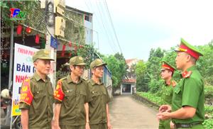 Công an Phường Trung Thành - Nỗ lực phục vụ nhân dân.