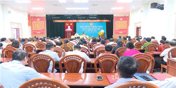 Kỳ họp thứ nhất HĐND phường Phan Đình Phùng khóa X, nhiệm kỳ 2021-2026.