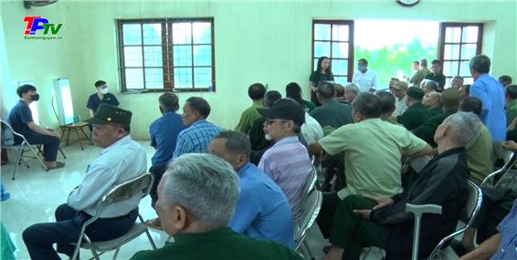 300 hội viên Hội nạn nhân chất độc da cam/dioxin được khám sức khoẻ miễn phí.