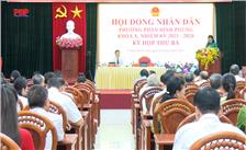 Kỳ họp thứ ba (Kỳ họp chuyên đề), HĐND phường Phan Đình Phùng khóa X, nhiệm kỳ 2021 - 2026.