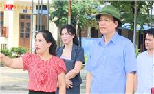 Lãnh đạo phường Phan Đình Phùng: Kiểm tra cơ sở vật chất tại một số trường học.