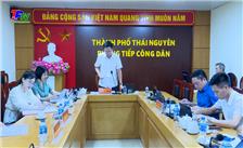 Lãnh đạo UBND TP Thái Nguyên tiếp công dân định kỳ tháng 5 năm 2025.