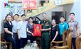 Lãnh đạo thành phố Thái Nguyên thăm, tặng quà cựu chiến binh tham gia Chiến dịch Hồ Chí Minh tại xã Đồng Liên và phường Phú Xá.