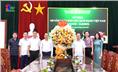 Lãnh đạo TP. Thái Nguyên chúc mừng các cơ quan thông tấn báo chí.