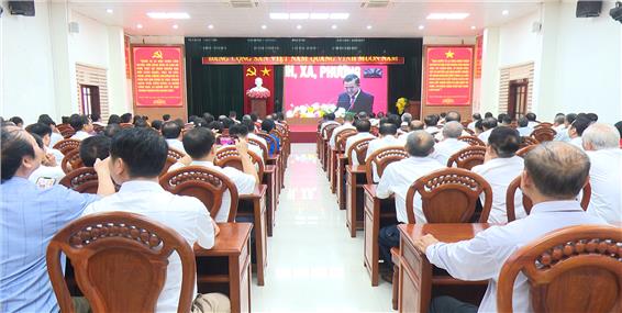 Lễ công bố Nghị quyết, Quyết định về sáp nhập, thành lập đơn vị hành chính cấp tỉnh, cấp xã tỉnh Thái Nguyên.