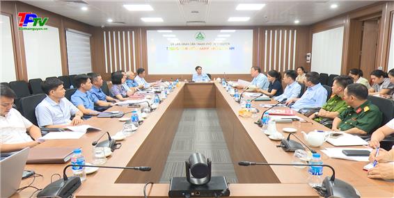 Thông qua dự thảo phương án cưỡng chế thực hiện dự án Viettime phường Túc Duyên.