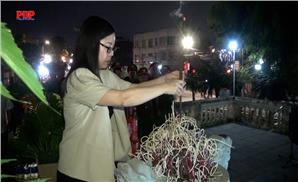 Phường Phan Đình Phùng thắp nến tri ân các anh hùng Liệt sĩ.