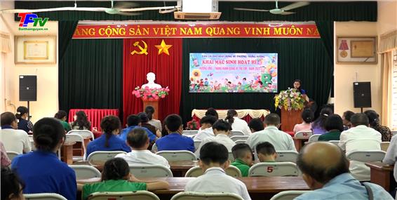Phường Trưng Vương khai mạc hoạt động hè 2025.