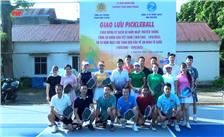 Giao lưu pickleball chào mừng 80 năm Ngày truyền thống Công an nhân dân và 20 năm ngày hội toàn dân bảo vệ an ninh Tổ quốc