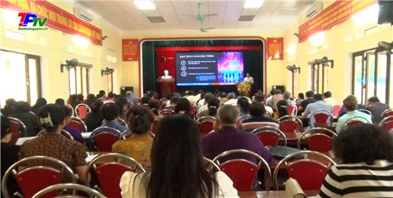 Phường Quang Trung tổ chức hội nghị đào tạo, tập huấn chương trình 
