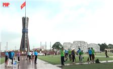 Ra quân chỉnh trang đô thị, vệ sinh môi trường chào mừng Đại hội đại biểu Đảng bộ phường Phan Đình Phùng lần thứ I, nhiệm kỳ 2025 - 2030.