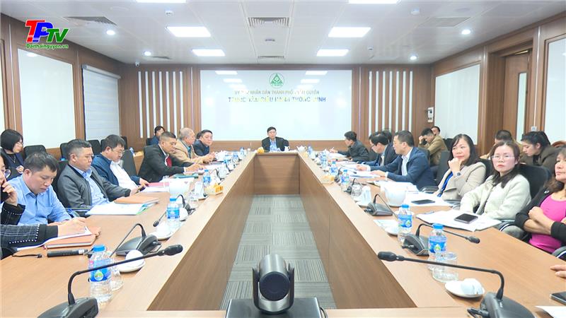 Họp bàn phương án bảo vệ trật tự, an toàn, cưỡng chế tháo dỡ tài sản.