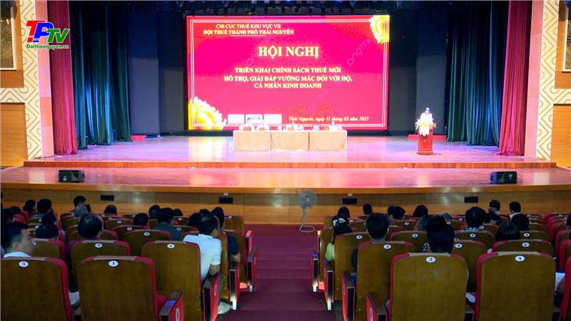 Triển khai chính sách thuế mới hỗ trợ và giải đáp vướng mắc đối với hộ, cá nhân kinh doanh.