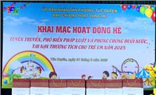 Ban chỉ đạo hè phường Túc Duyên: Khai mạc hoạt động hè năm 2025