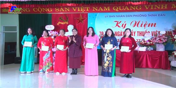 UBND phường Thịnh Đán: Kỷ niệm 70 năm Ngày thầy thuốc Việt Nam.