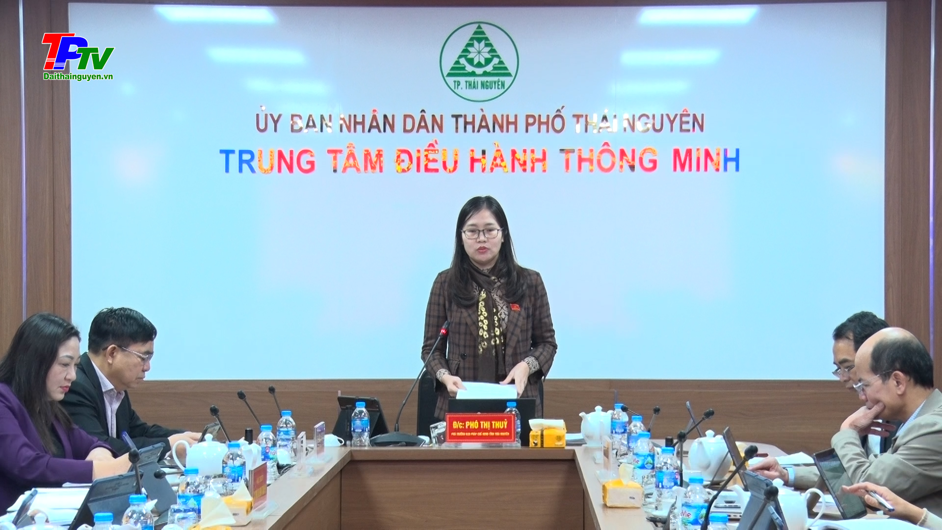 Ban Pháp chế HĐND Tỉnh: Khảo sát, giám sát việc thực hiện quy định của pháp luật về tiếp công dân, đối thoại và giải quyết khiếu nại, tố cáo tại TP. Thái Nguyên.
