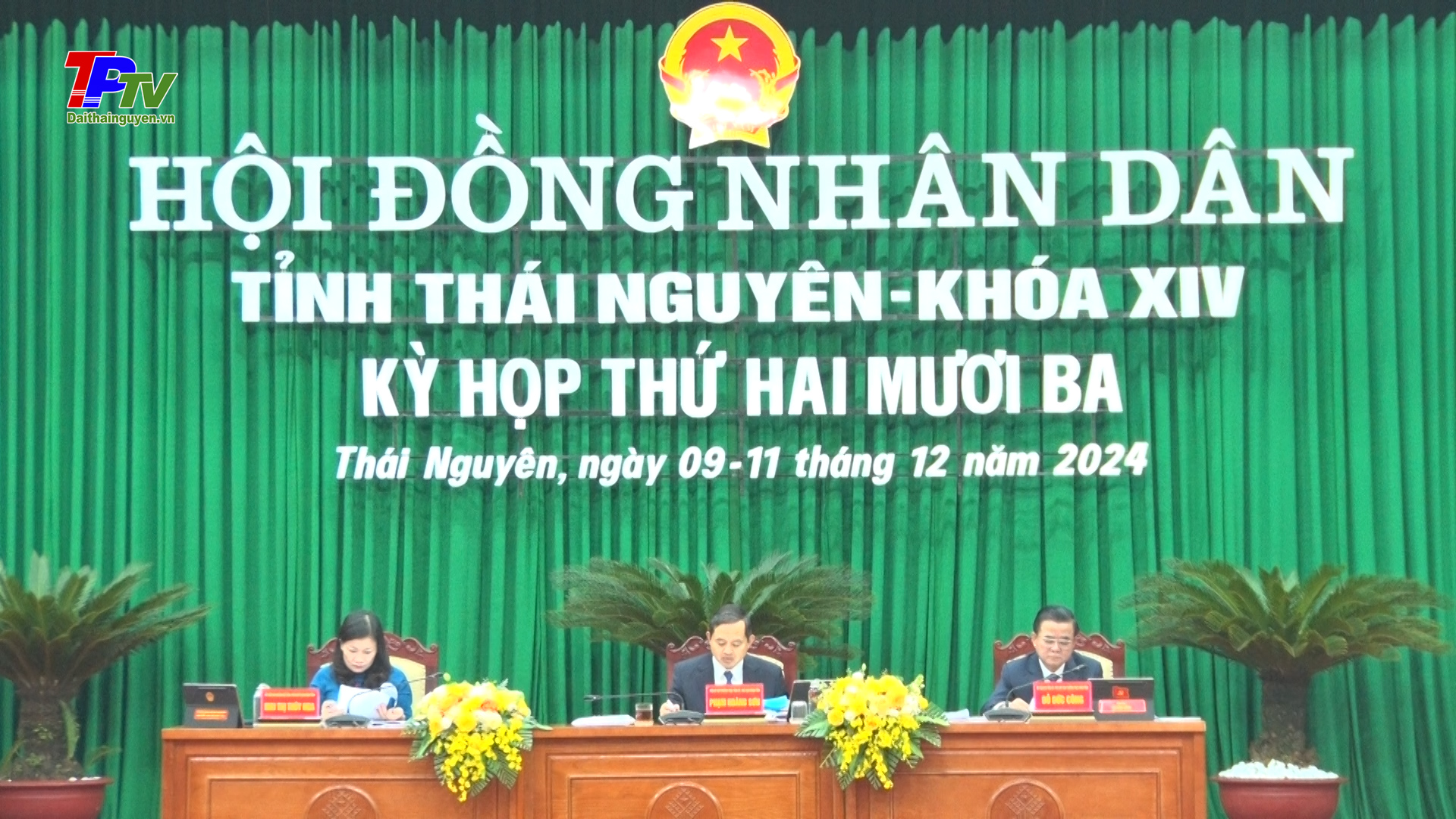 Bế mạc Kỳ họp thứ 23, HĐND tỉnh Thái Nguyên khóa XIV.