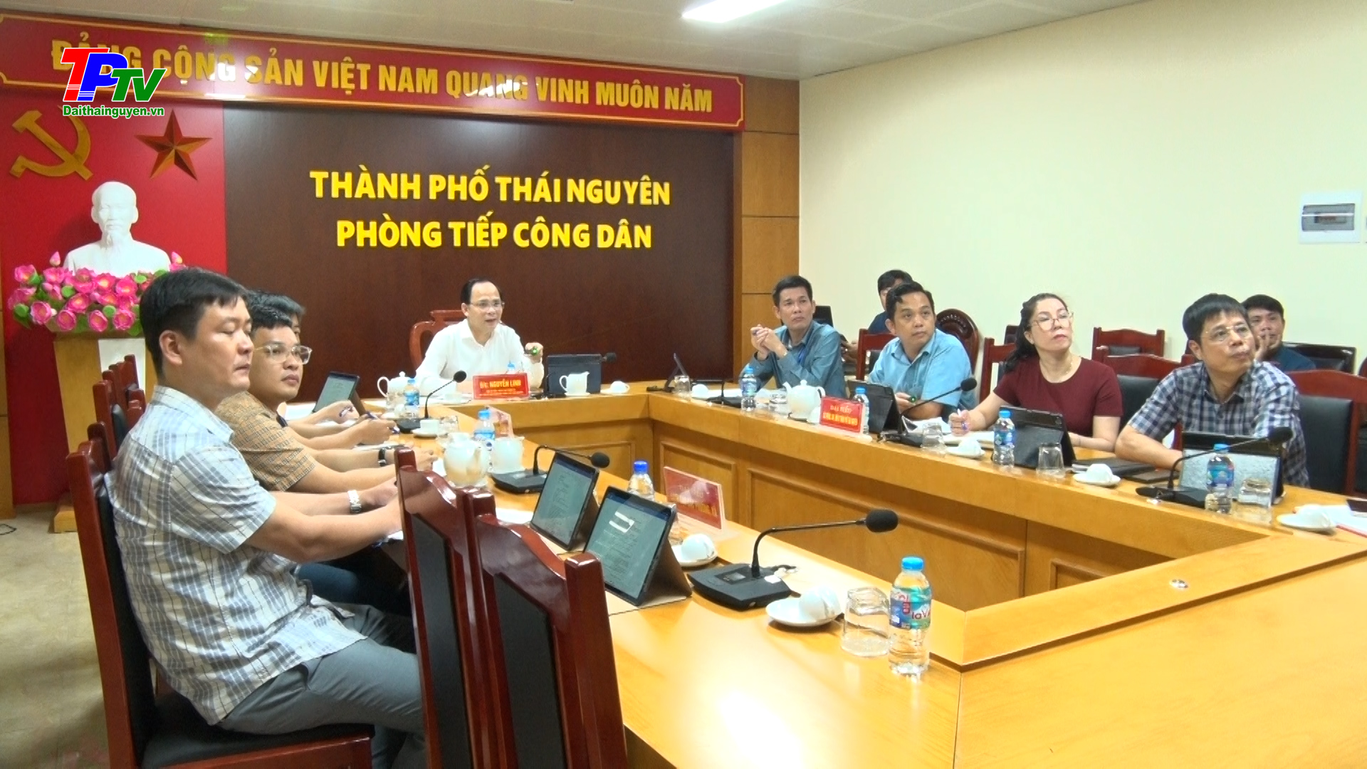 Đồng chí Chủ tịch UBND thành phố Thái Nguyên tiếp công dân định kỳ tháng 6/2024.