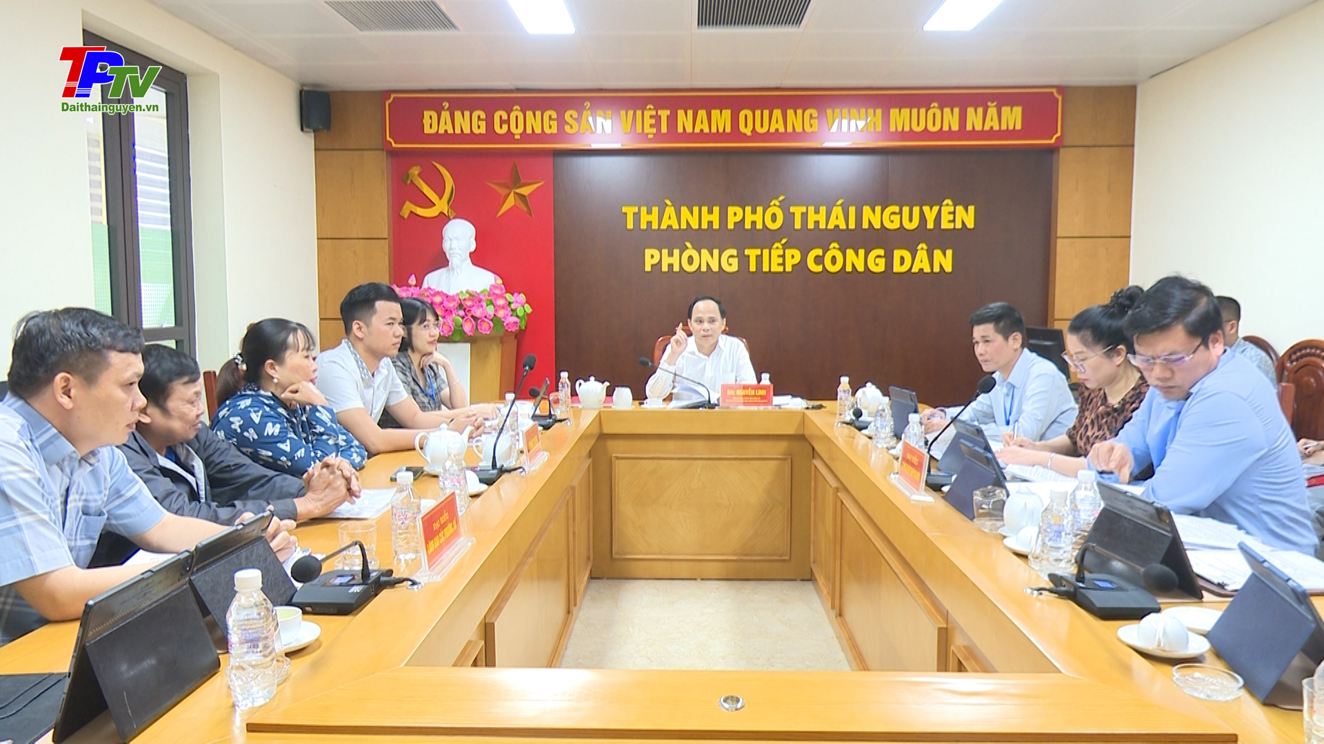 Đồng chí Chủ tịch UBND thành phố Thái Nguyên tiếp công dân định kỳ tháng 11/2024.
