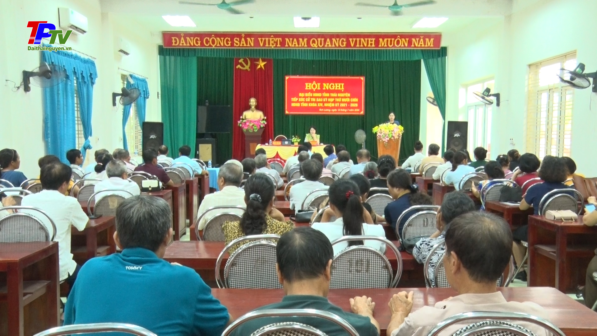 Đại biểu HĐND tỉnh tiếp xúc cử tri thành phố Thái Nguyên.