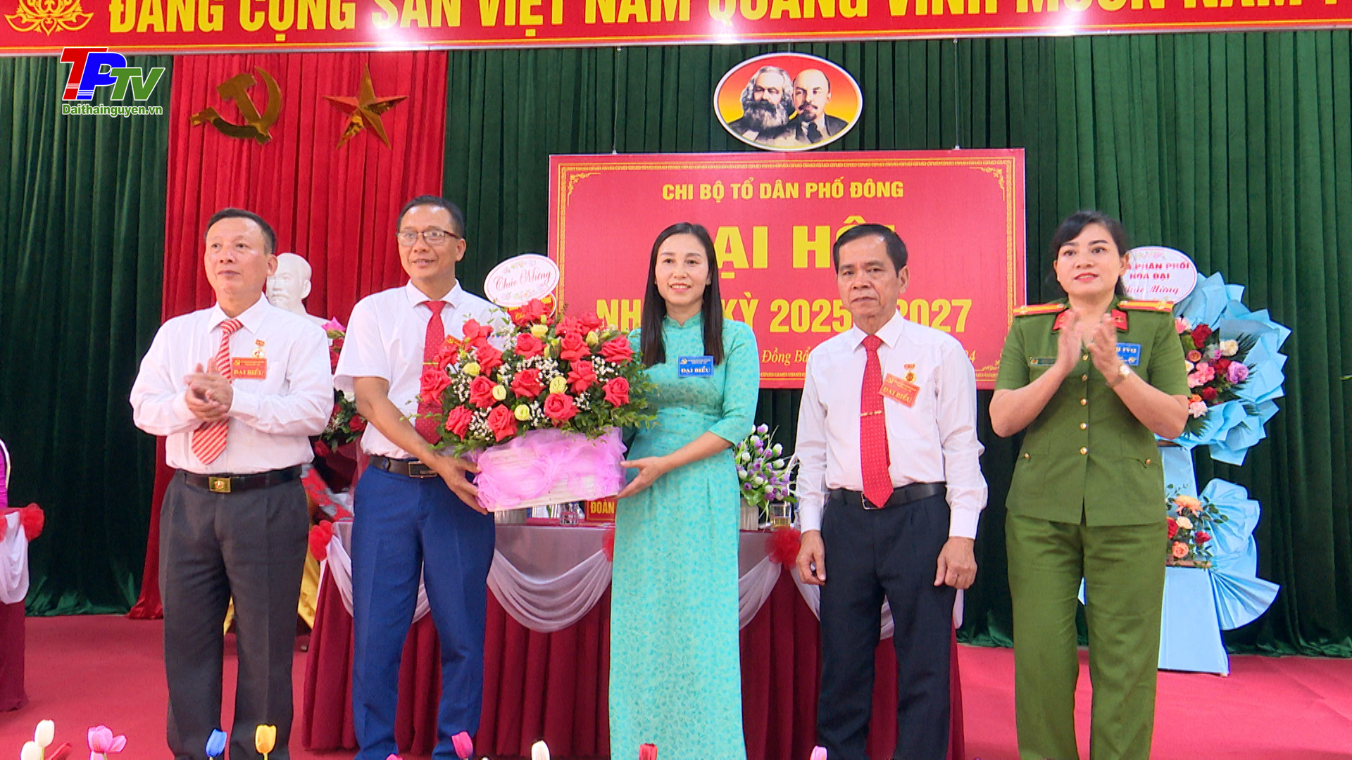 Đại hội Chi bộ Tổ dân phố Đông, phường Đồng Bẩm, thành phố Thái Nguyên.
